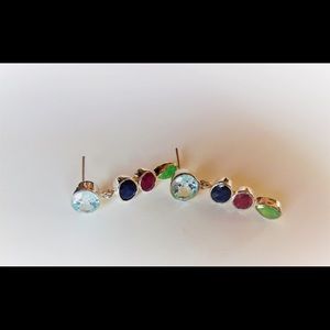 Multi Stone Earrings
